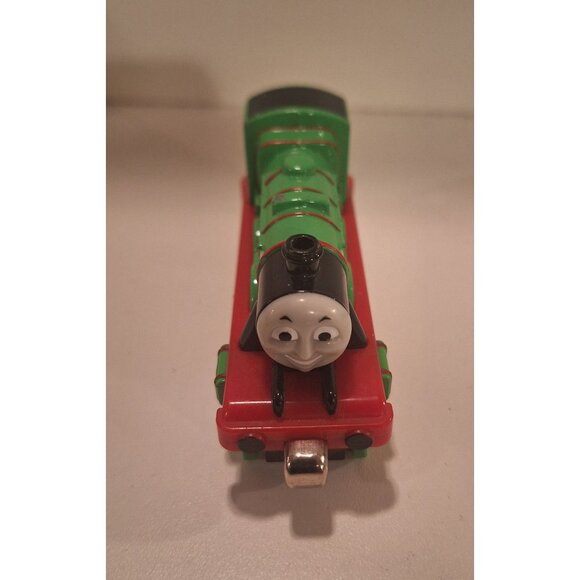 2002 Thomas & Friends Henry the Green Engine Die-Cast Metal Train Toy Vtg - Picture 4 of 9
